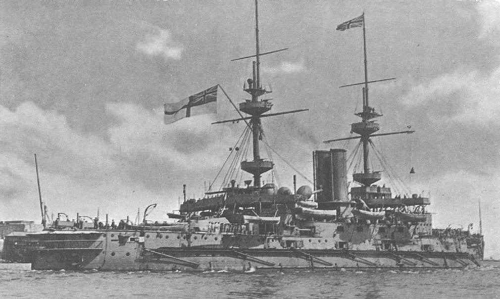 Photo of the HMS Majestic